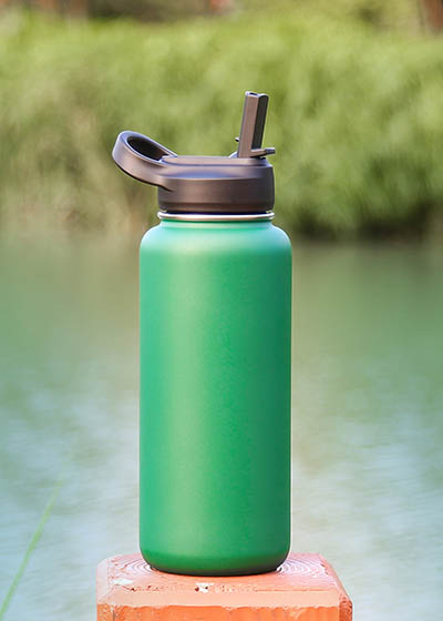 Wholesale Vacuum Insulated Water Bottles - 16 oz, Neutral - DollarDays