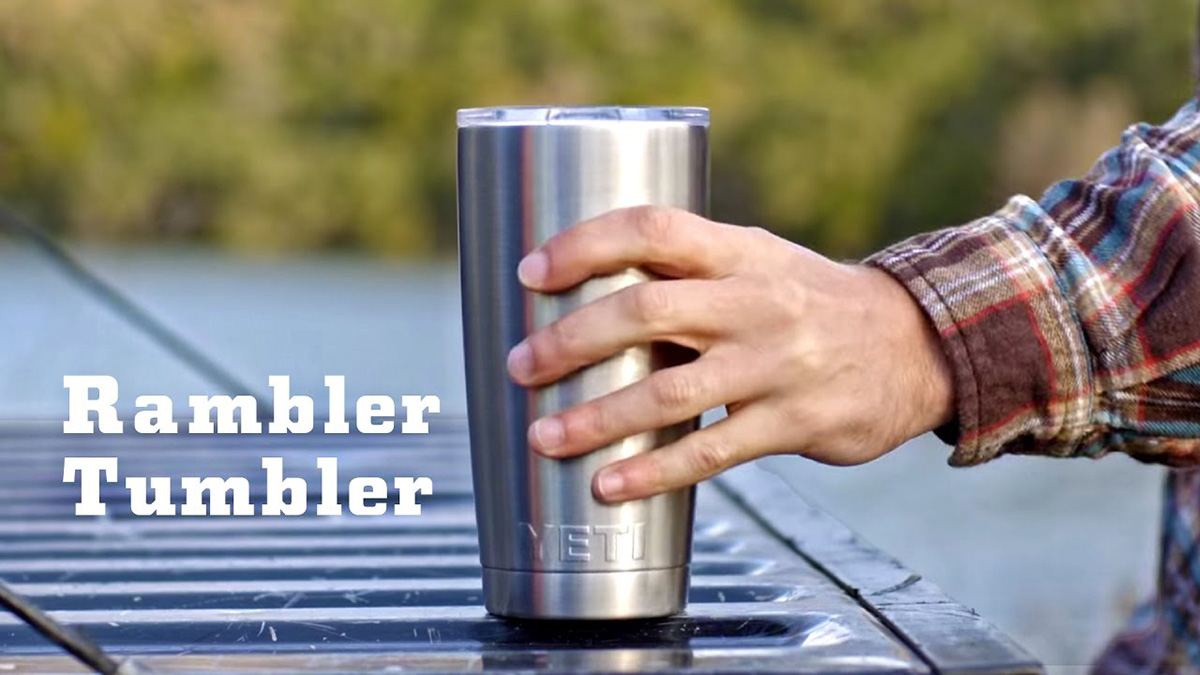 how is Yeti rambler tumbler manufactured