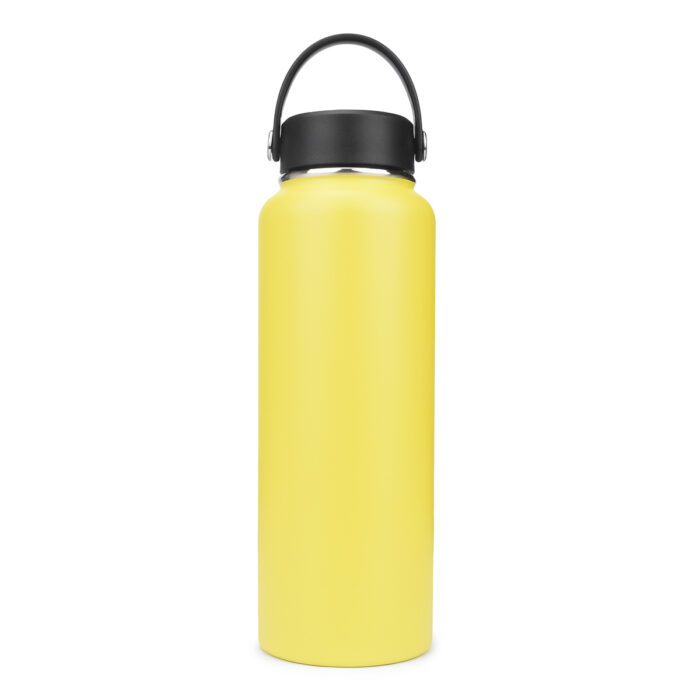 Wide Mouth Water Bottle with Flex Cap 40oz blank Hydro Vacuum Flask cactus