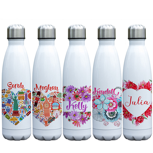 personalized water bottles